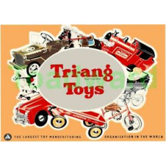 "Tri-ang Toys" Poster Advertising Publicity, New, Shop Display 33x24cm 