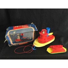 Vintage 1940s Renwal Tuggsy Tuggy Toy Tugboat # 128 Rare