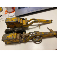 Vintage Lot Of 2 Hubley Kiddie Toys No. 481 Yellow Road Scraper Parts Only