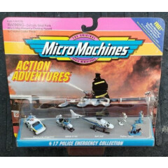 Micro Machines Action Adventures #17 Police Emergency Collection Vehicle Set