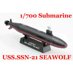 Easy Model 1/700 USS.SSN-21 SEAWOLF Submarine Plastic Model #37302