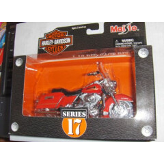 Toy Maisto Diecast 1:18 Harley 2002 FLHRI Firefighter Special Edition series 17 