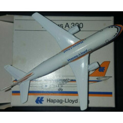 Schabak Hapag-Lloyd Flug Airbus A300 903/18 1:600 Scale Airplane Diecast Model