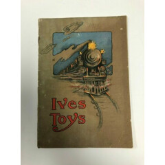 Vintage Original 1913 Ives Toy Train Locomotive Catalog ~ read description