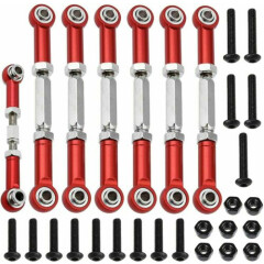 Aluminum Camber Link with Rod Ends Red for Traxxas Slash 2WD 1/10 Upgrade Parts