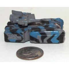 Small Micro Machine Plastic XV-99 Perpetrator FuturisticTank in Dark Camo