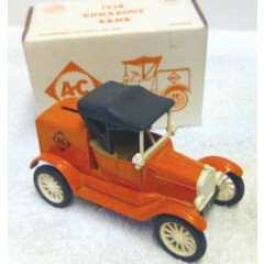 1990 ERTL 1918 RUNABOUT ALLIS CHALMERS DELIVERY TRUCK COLLECTOR TOY BANK