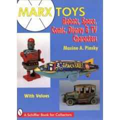 Vintage Marx Tin Toys - Robots Space Disney Comic TV Character / Book + Values
