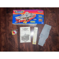 Vintage Micro Machines Aircraft Carrier Plane Ship Playset 1988 Box Complete