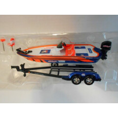 1:43 scale, Autographed, Kellogg's Fishing Team, Ranger 520 Bass Boat & Trailer