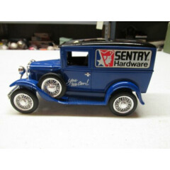 SENTRY HARDWARE MODEL A FORD CAR BANK WITH KEY
