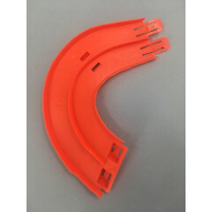 Hot Wheels Super Ultimate Garage Replacement Part Orange Track Piece Bottom to A