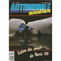 Miniature car no. 45 toy fair 88 paris 