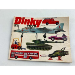 Vintage 1974 No 10 DINKY Toys Collectors Catalog Booklet Guide 47 Pages, Cars