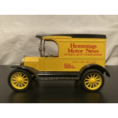 Ertl Hemmings Motor News 1917 Ford Model T Coin Bank, Delivery Truck In Box