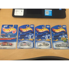 Lot of 4 Hot Wheels FORD MUSTANG Cars Brand New in Box Sealed H135