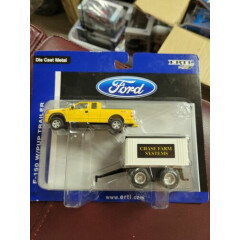 Ertl Ford F-150 Pickup Truck With Pup Grain Trailer Chase Farm Systems. #2