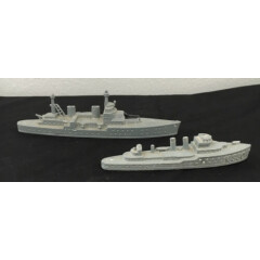 Tootsietoy Destroyer Battleship Ship Boat Diecast Toy Navy Cruiser