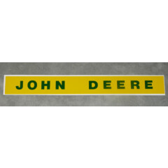 7-1/2" DECAL for Rear of John Deere Pedal Tractor Wagon Adhesive 1960s+ jP2