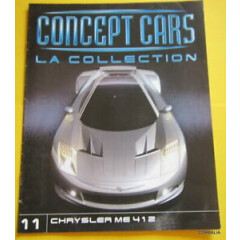 Paper altaya concept cars collection no. 11-chrysler me 412 