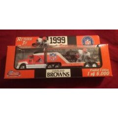 1999 Cleveland Browns Die Cast Truck Limited Edition NIB