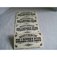 4 1972 Matchbox Collector Club Newsletters
