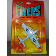 Vintage 1988 Road Champs Flyers B-17G Flying Fortress Diecast WWII Airplane