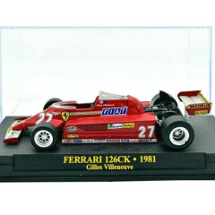 Ferrari formula 1 Scale 1/43 126ck Model Car diecast IXO Gp vehicles