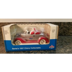 Amoco Santa's 1937 Chevy Collectable IOB Locking Coin Bank Die-Cast Limited Ed.