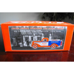 SpecCast Crown 1936 Dodge Tanker Diecast Coin Bank Chrysler Licensed Product NIB