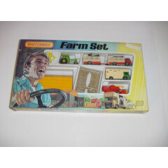 1/64 Vintage G-6 Matchbox Farm Set W/Original Packaging! Never Played With!