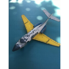 Dinky Toys HAWKER SIDDELEY 125 Plane Diecast No 723 Executive Jet For Spares
