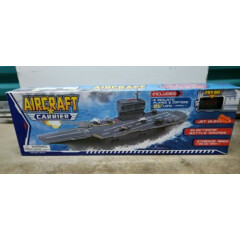 Polyfect Toys Aircraft Carrier Toy With Battle Sounds, 6 Planes - 21" Inches
