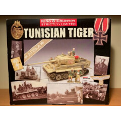King & Country 1/30 (SL) German Desert Tiger I Tank "Tunisian Tiger" No. AK039