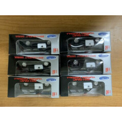 1:60 Welly 6 Pieces of 01 Chevy Suburban and 01 GMC Yukon CA Hwy Patrol Mix.