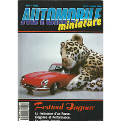 Miniature car no. 47 festival jaguar/friend 8 citroen/knight 2000 