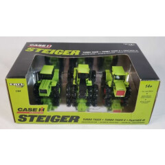 Steiger 4wd Tractor Set Turbo Tiger / Turbo Tiger II / Panther lll By Ertl 1/64