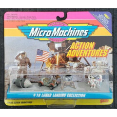 Micro Machines Action Adventures #18 Lunar Landing Collection Vehicle Set Galoob