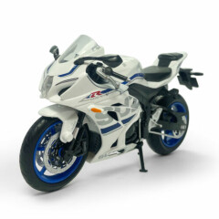 1:12 Scale Suzuki GSX-R1000 Motorcycle Model Diecast Bike Model Toys Gift White