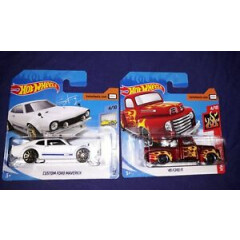 Hotwheels ford maverick f100 pick up drift rare kids toy collectors item model 