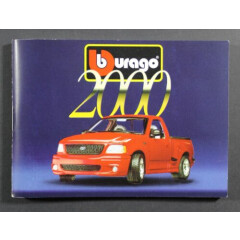 2000 Burago 1:18 & 1:24 SCALED CARS TOY CATALOG Rare & VHTF 112 Pages Full Color