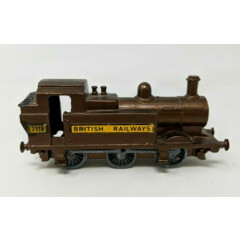 VTG Budgie Brown British Railways 7118 Train Steam Engine Locomotive Diecast Toy