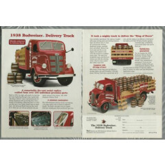 1997 Danbury Mint advertisement for 1938 BUDWEISER Delivery Truck model
