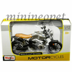 MAISTO 07505 BMW R NINET SCRAMBLER MOTORCYCLE BIKE 1/12 SILVER