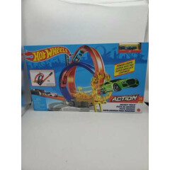 Hot Wheels Action Energy Track Set Toy Play set New in Box Loops authentic