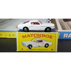 Vintage Matchbox Lesney #8 Ford Mustang Fastback E Box Very Nice!!