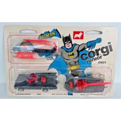 Corgi Junior Batman (Batmobile, boat, and helicopter) #2601