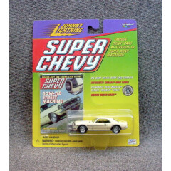 Johnny Lightning Super Chevy Series Series 4 1968 Camaro Yellow/Cream