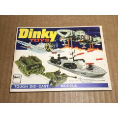 Vintage Dinky Toys | Catalogue #11 | 1975 | Meccano Ltd | Tough Die-Cast Models