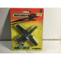 Vintage Matchbox Skybusters Airforce A-10 Thunderbolt Plane Mint Sealed On Card